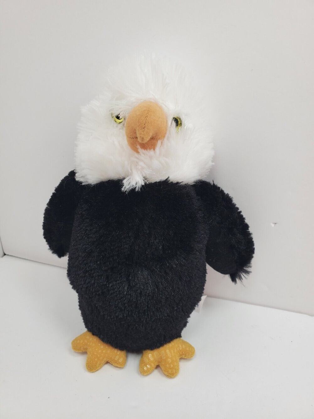 BALD EAGLE 8” Plush Bird Stuffed Animal Toy by Aurora